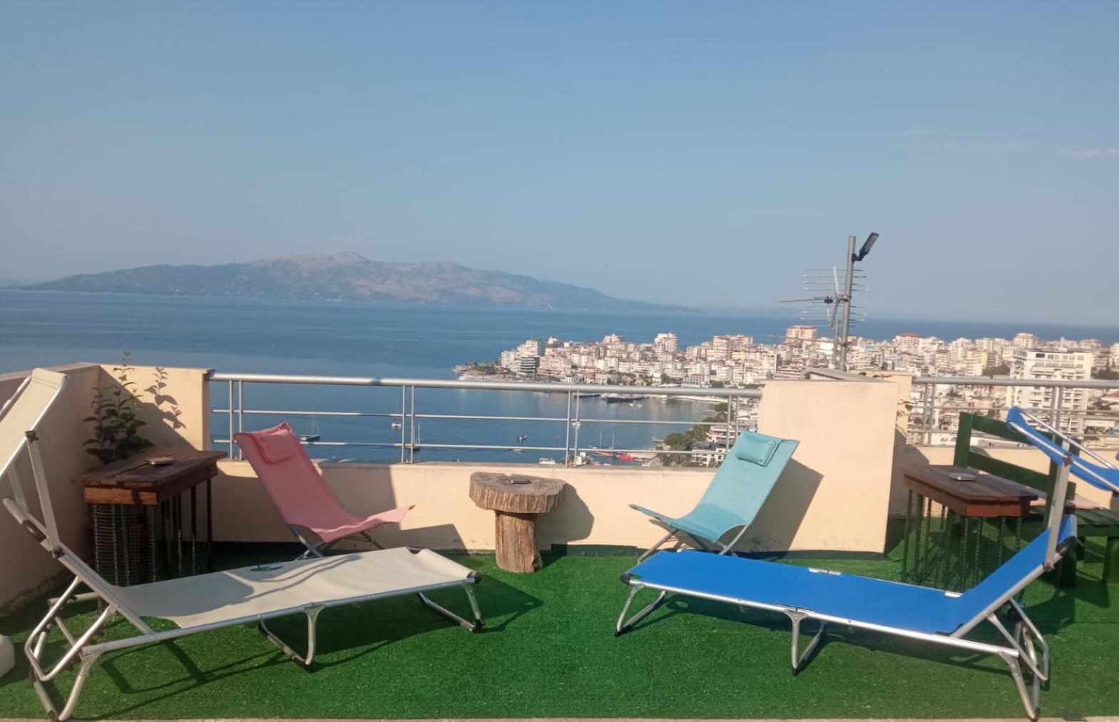 Apartamento Saranda view E&I Exterior foto